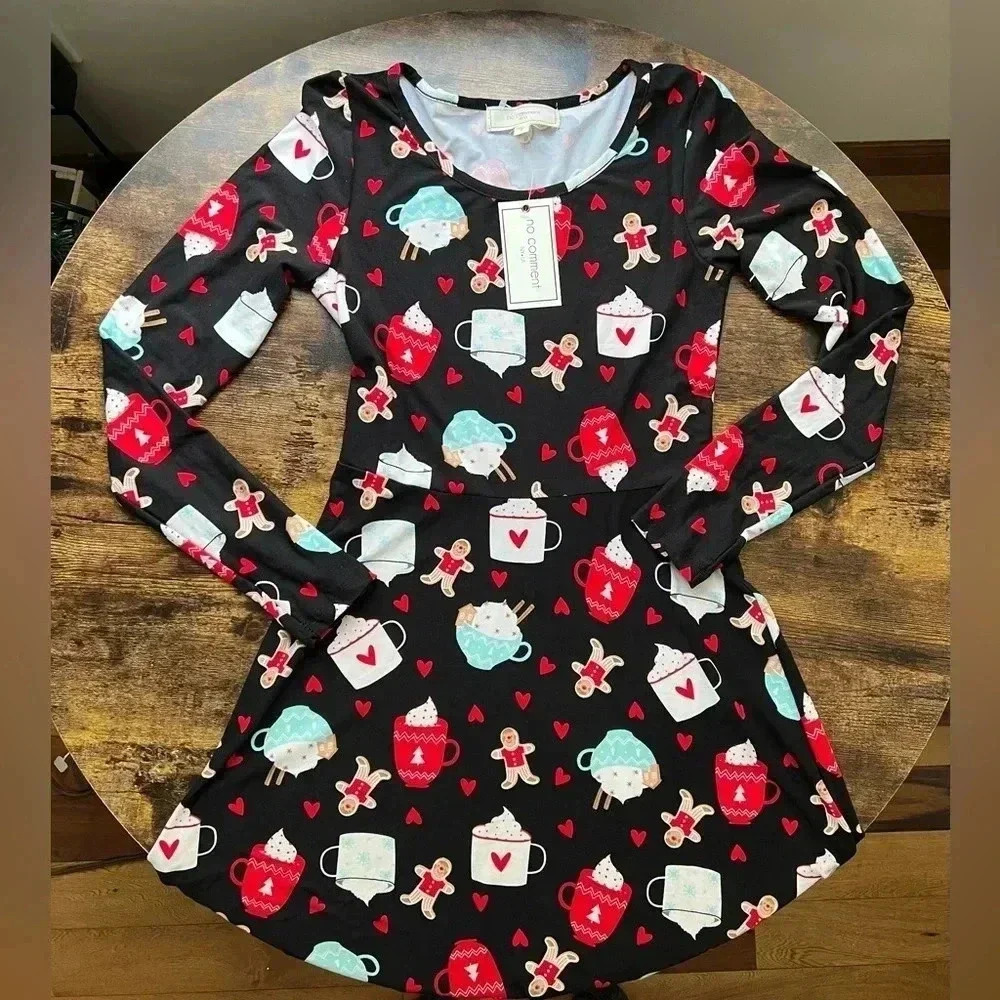 no comment NY-LA ladies holiday dress. Size: S